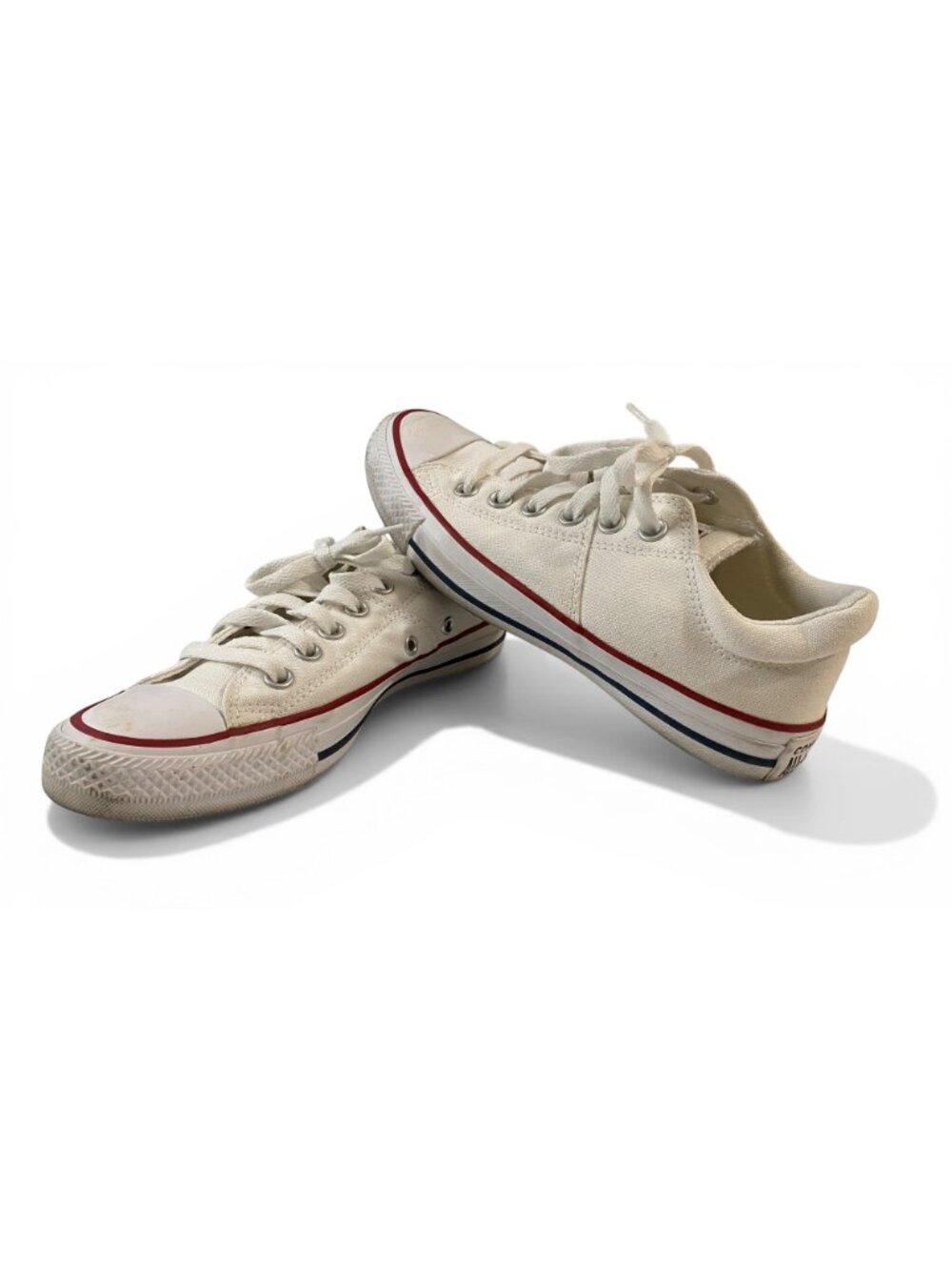 Converse All Star Chuck Taylor Low Rise Shoes White Sneakers Womens 7 - Picture 4 of 12